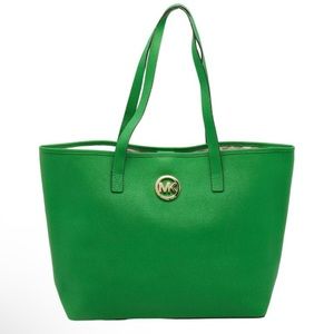 GUC- Michael Kors Green Large Shoulder Bag